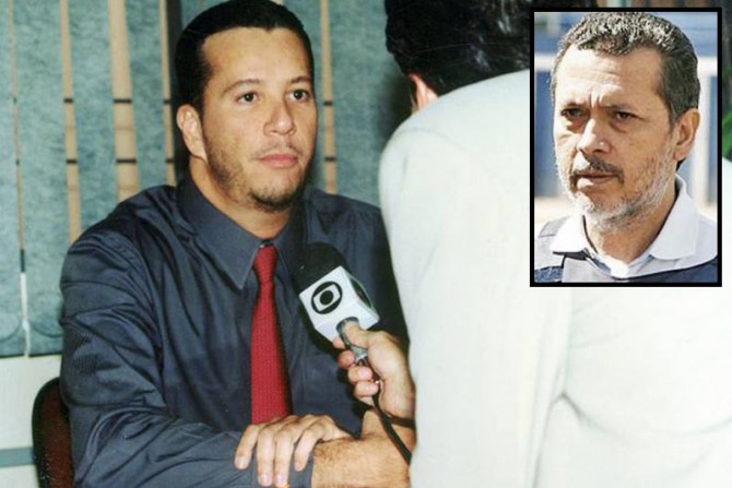 Sávio Brandão, à esquerda, e João Arcanjo, no detalhe (Imagem: Reprodução Mídia News)