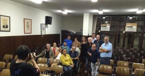 Reunião do Movimento Viva Santiago na ABI (Reprodução internet)