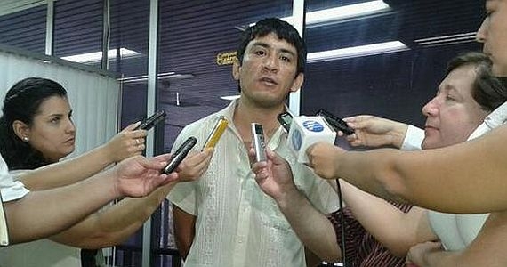 López regressava ao Paraguai quando foi detido na fronteira com a Argentina (Crédito: site Marcha)