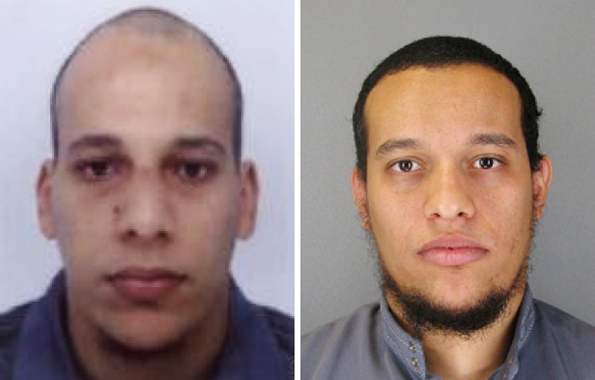 Said e Chérif Kouachi, irmãos de 34 e 32 anos, suspeitos de autoria do atentado contra a Charlie Hebdo (Crédito: NBC News)