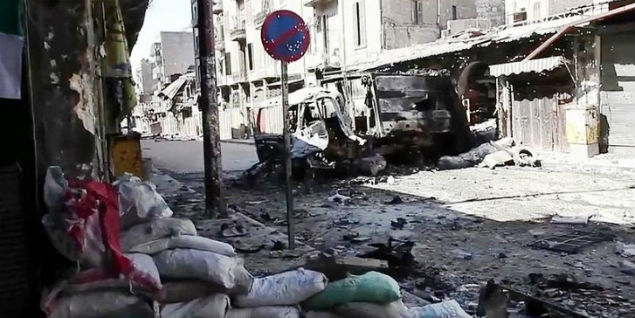 Ataque terrorista em Aleppo, na Síria (Foto: Wikimedia Commons)