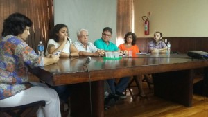 Malu Fernandes, Fernanda Galvão, Paulo Jerônimo, Jackson Vasconcellos, Cristina Nunes e Mattheus Rocha