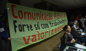 Fórum Brasil de Comunicação Pública 2014 na Câmara dos Deputados discutiu propostas no campo da comunicação pública visando fortalecer seu sistema no Brasil (Antonio Cruz/Agência Brasil)