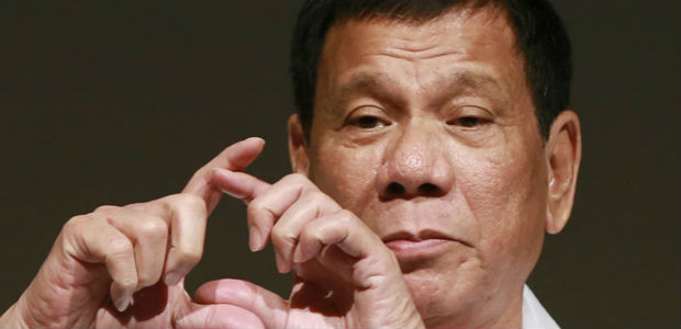 Presidente Rodrigo Duterte. Foto AFP 